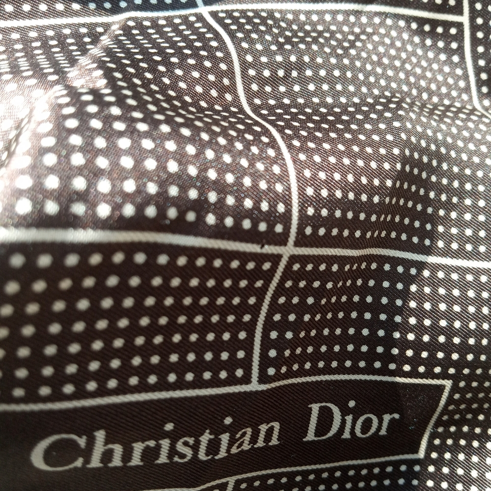Authentic Christian Dior Silk Scarf - Picture 5 of 10
